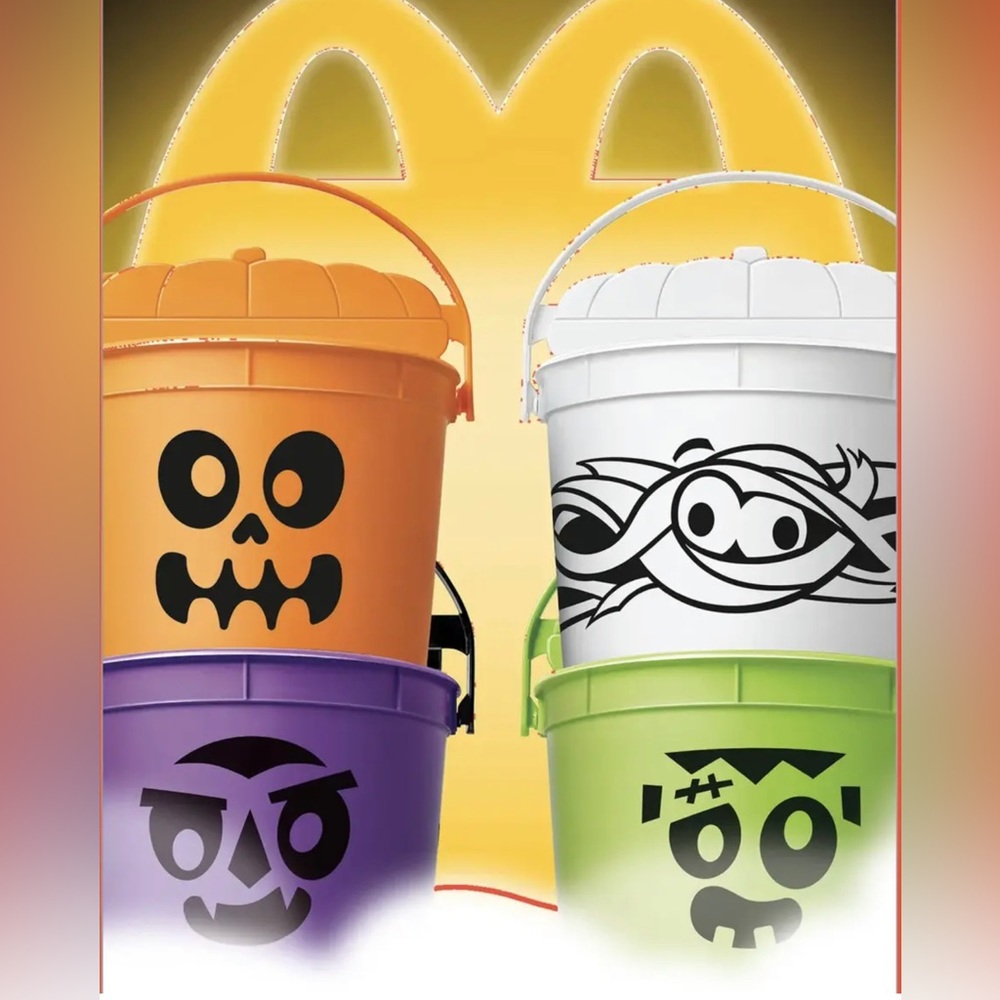 McDonald’s Halloween Boo Buckets